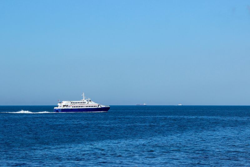 Dublin to Holyhead ferry route scenic crossing