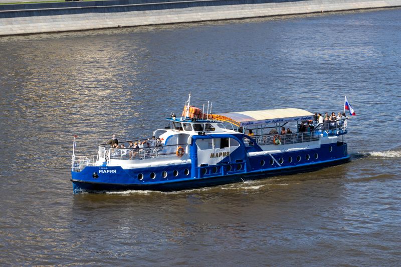 Passengers aboard an Irish Ferries crossing enjoying the journey